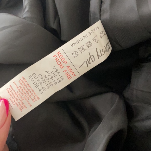 Nasty Gal plus 14 faux leather midi wrap skirt - Picture 6 of 8